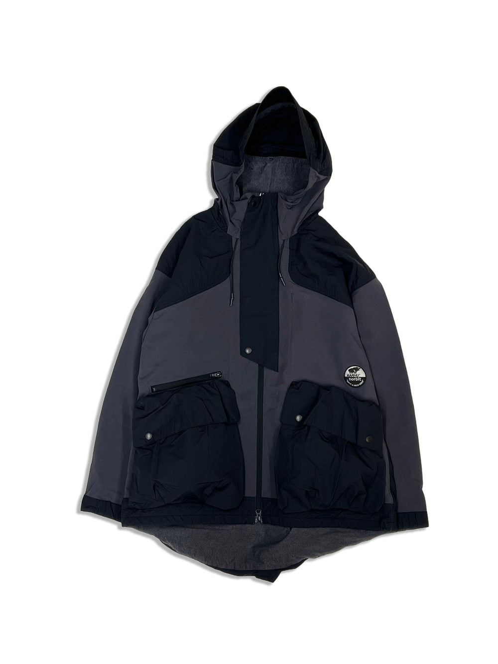 karhu x norbit hike hoodie jacket "have a nice hike" gray – Karhu US
