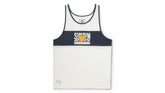 Running Apparel | Women Karhu SUN RUN SINGLET - OFF WHITE/ESTATE BLUE
