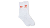Socks | Men Karhu Classic Logo Sock Bright White / Coral