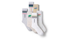 Socks | Men Karhu Tubular-87 Sock Light Grey Melange / June Bug