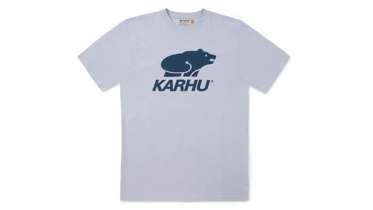 T-Shirts | Men Karhu Basic Logo T-shirt Arctic Ice / True Navy