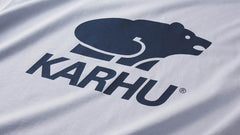 T-Shirts | Men Karhu Basic Logo T-shirt Arctic Ice / True Navy