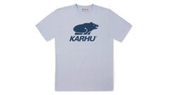 T-Shirts | Men Karhu Basic Logo T-shirt Arctic Ice / True Navy