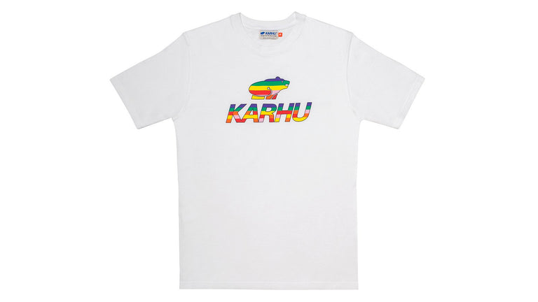T-Shirts | Men Karhu Team College Tshirt White Multi Colour