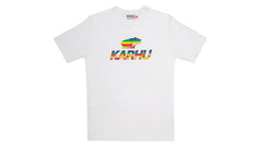 T-Shirts | Men Karhu Team College Tshirt White Multi Colour