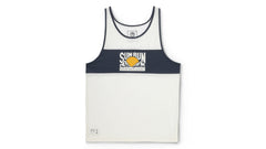 SUN RUN SINGLET WOMEN'S - OFF WHITE/ESTATE BLUE – Karhu US
