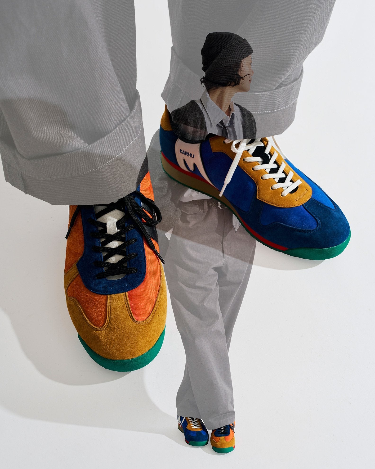Karhu x Engineered Garments Mestari – Classic Blue / Jaffa Orange – Karhu US
