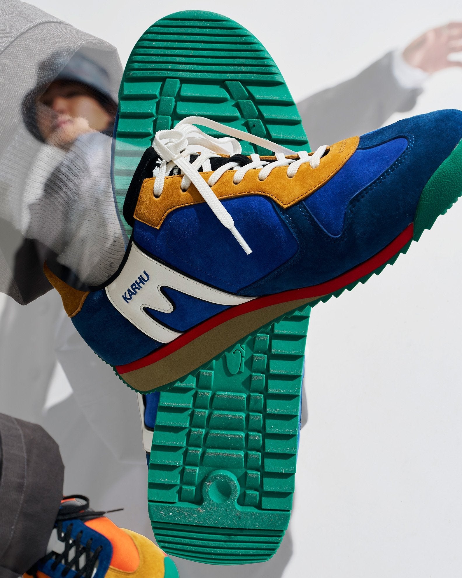 Karhu x Engineered Garments Mestari – Classic Blue / Jaffa Orange – Karhu US