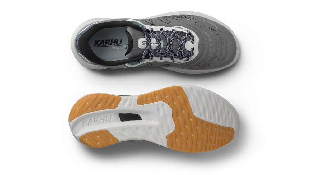 Karhu Men's Fusion 4.5 HiVo Monument / Blue Haze - Running Shoe – Karhu US