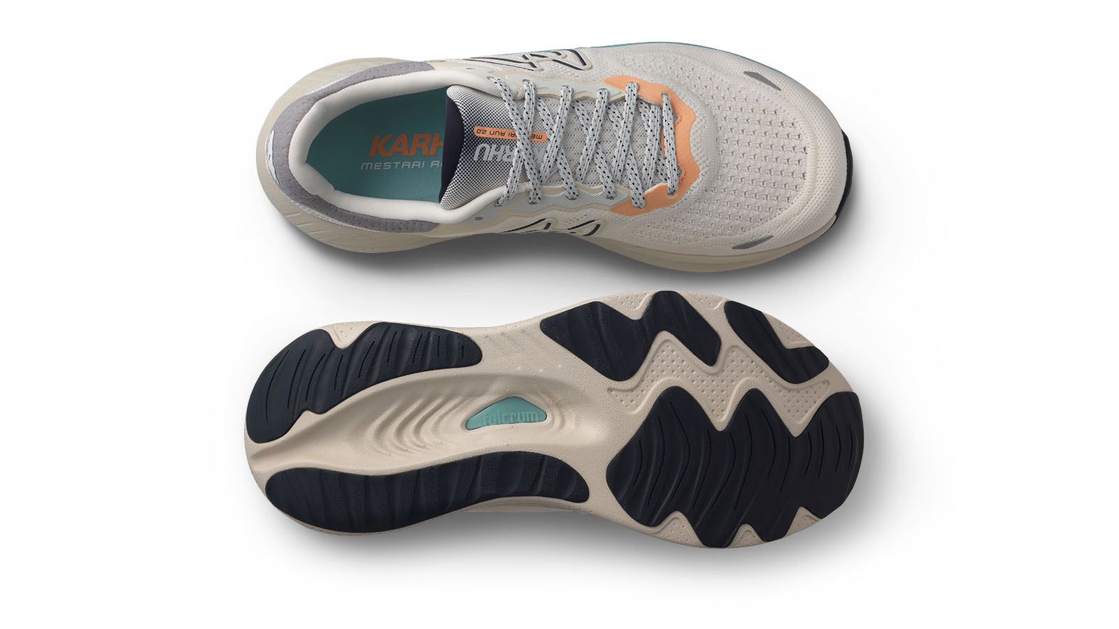 Karhu Men's Mestari Run 2.0 - Egret / Peach Cobbler