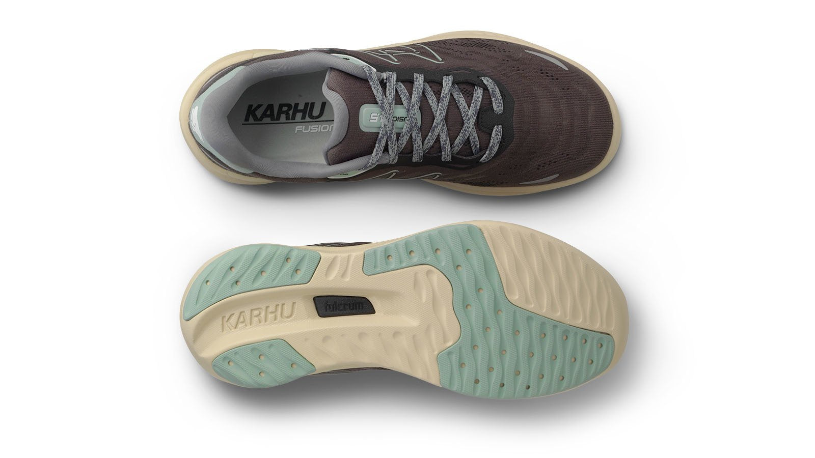 Karhu Women's Fusion 4.5 Plum Kitten / Frosty Green - Running Shoe – Karhu US