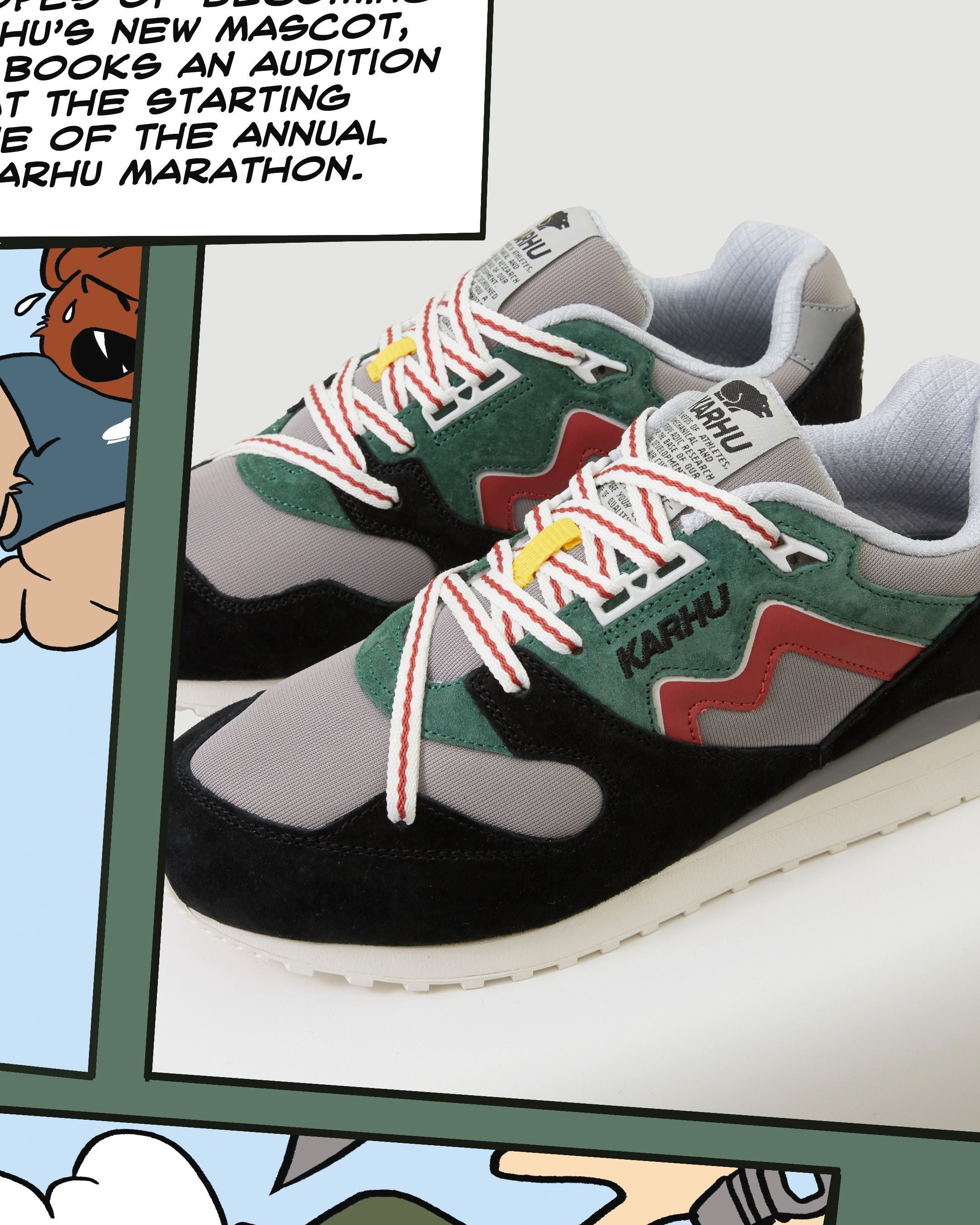 Synchron classic - jet black / hot sauce – Karhu US