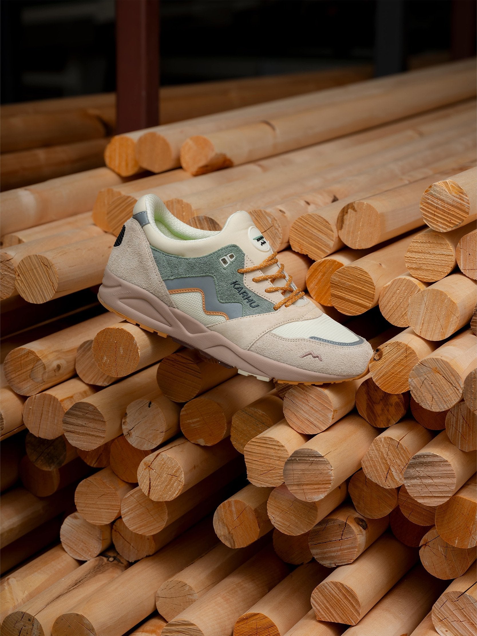 Karhu Aria 95 Mölkky pack Turtledove / Iceberg Green - Sneakers – Karhu US