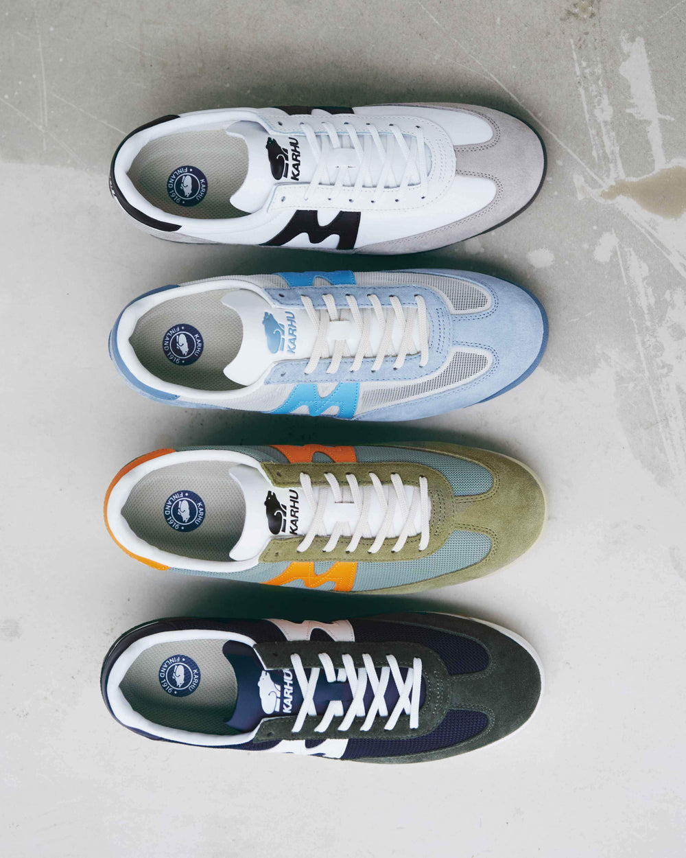 Karhu Mestari 76 – Silver Lining / Black