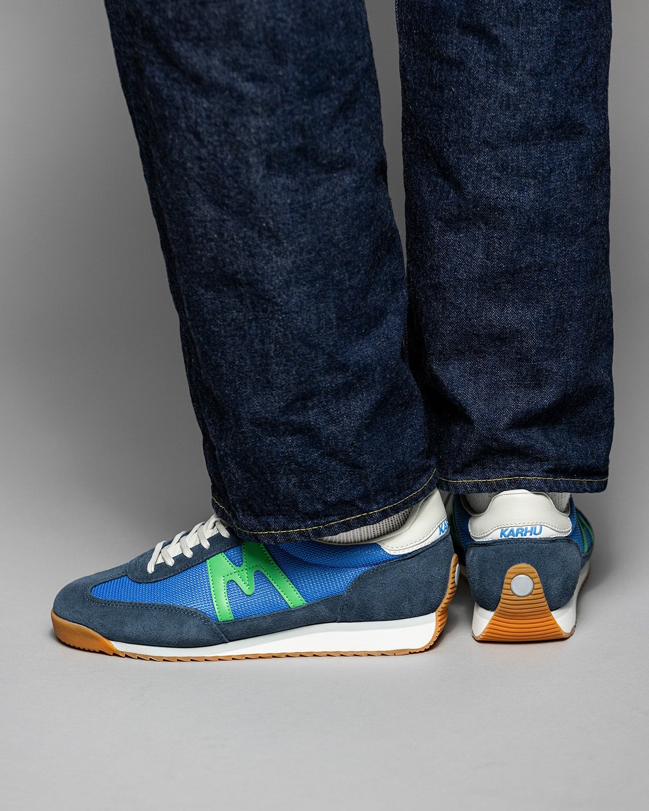 Karhu Mestari 76 Vintage Indigo / Poison Green - Lifestyle sneakers – Karhu US