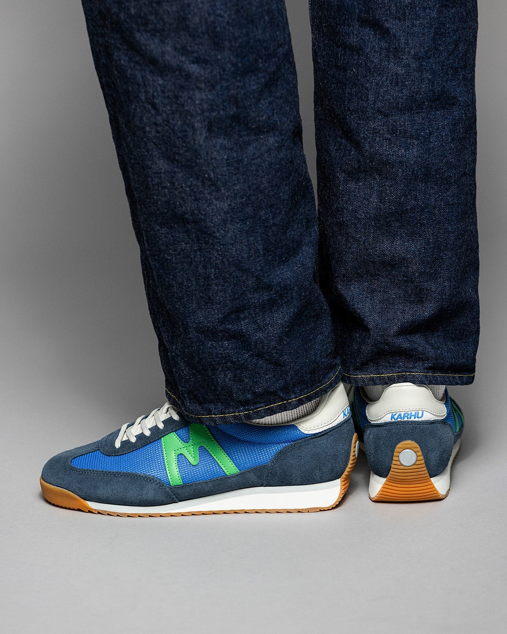 Karhu Mestari 76 Vintage Indigo / Poison Green - Lifestyle sneakers – Karhu US