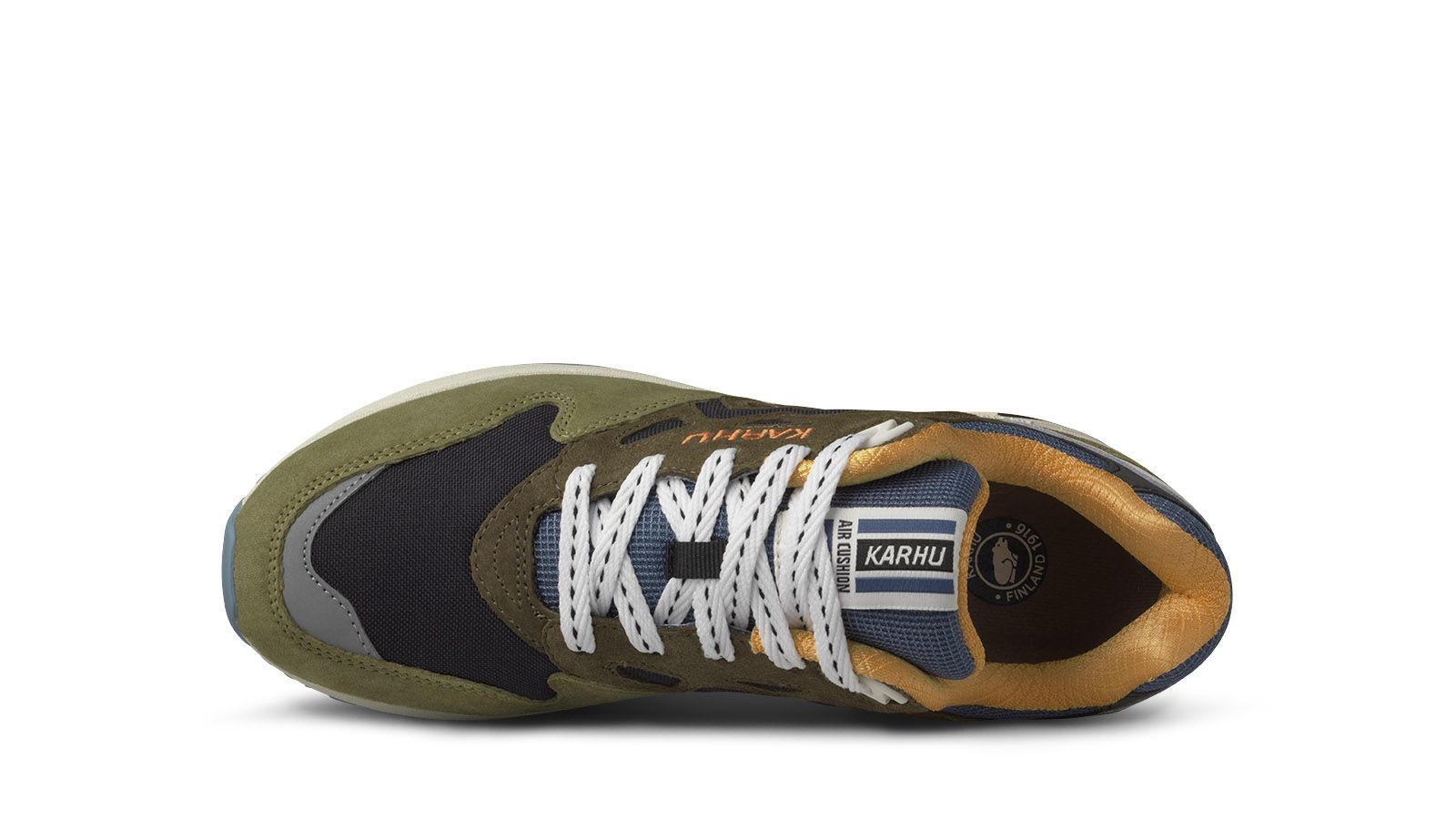 Legacy 96 "trees of finland" pack green moss / india ink – Karhu US