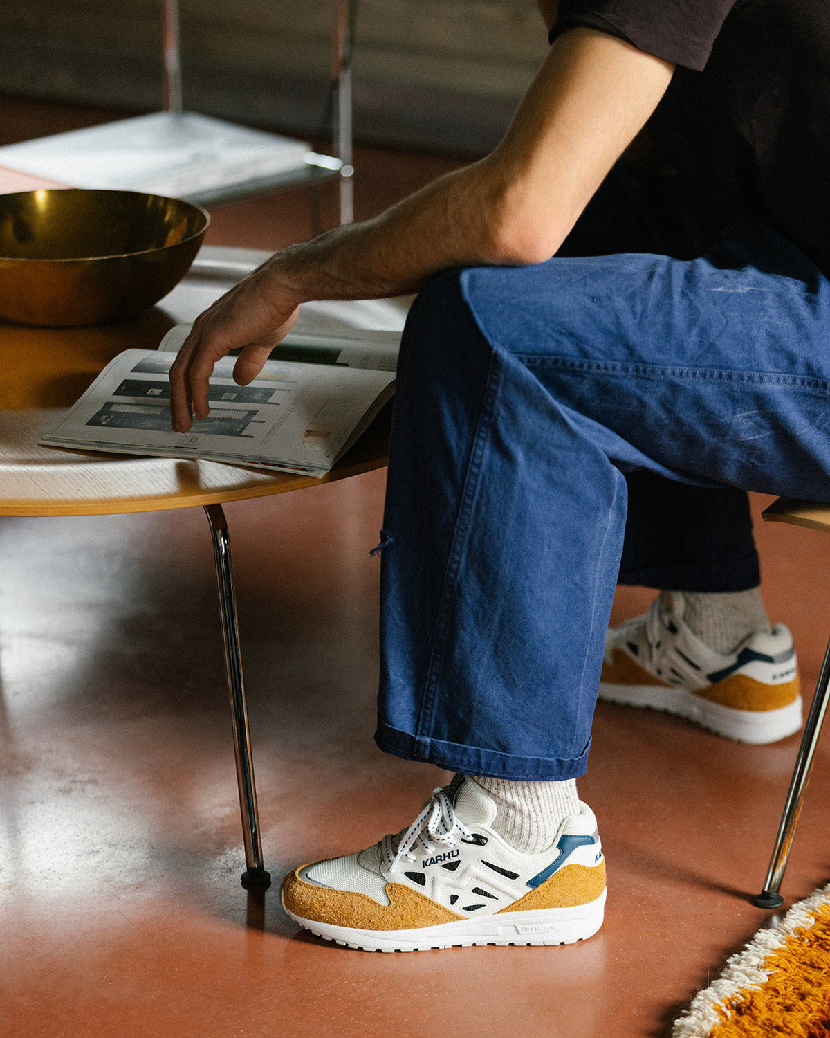 Karhu Legacy 96 – Pumpkin Spice / Bright White