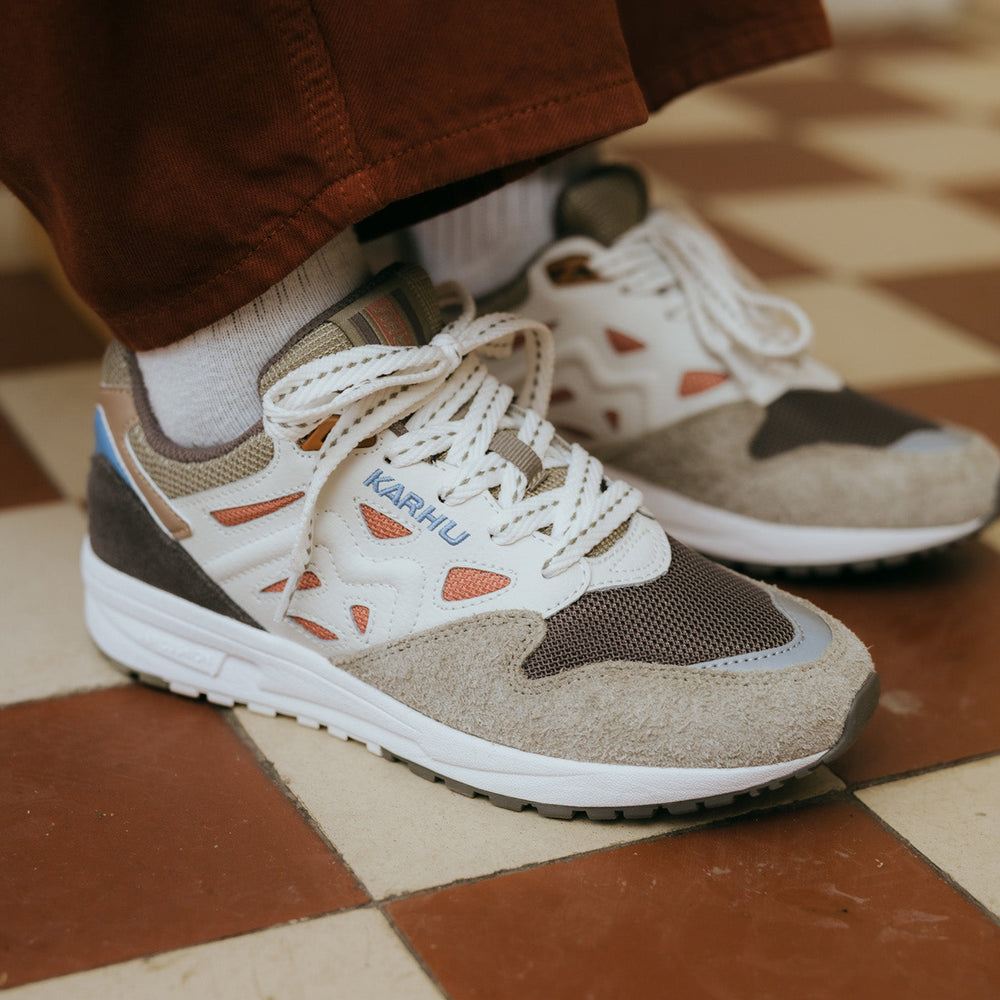 Karhu Legacy 96 – Dark Gull Gray / Light Mahogany. Comfortable shoes – Karhu US