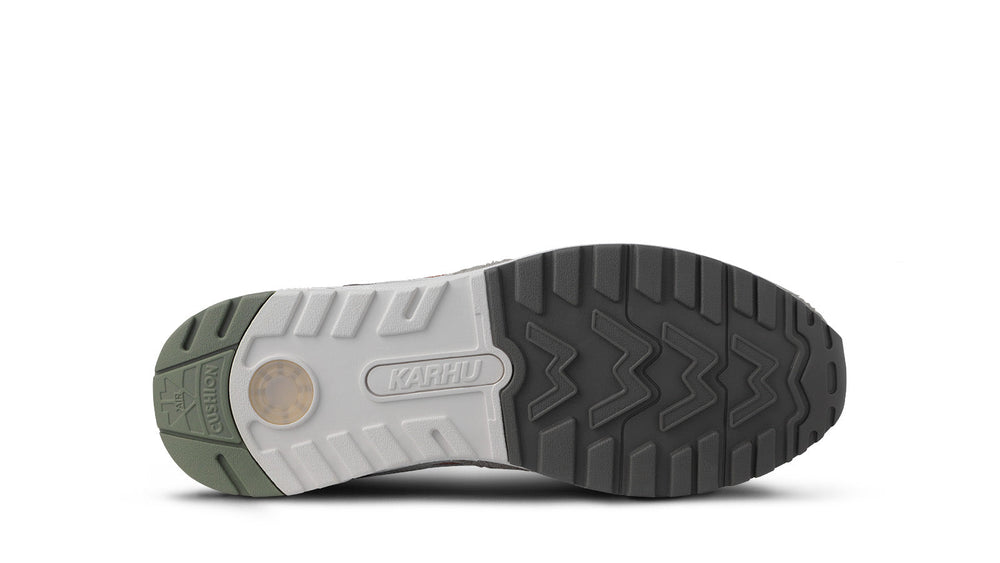 Karhu Legacy 96 – Dark Gull Gray / Light Mahogany. Comfortable shoes – Karhu US
