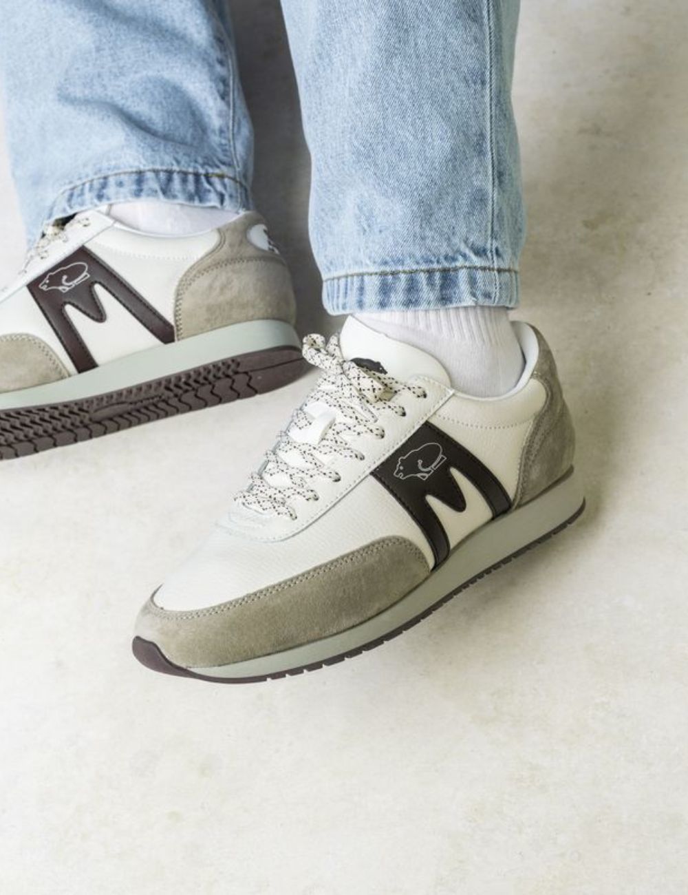 Karhu Albatross 82 Abbey Stone/Chocolate Torte F807050 sneakers – Karhu US