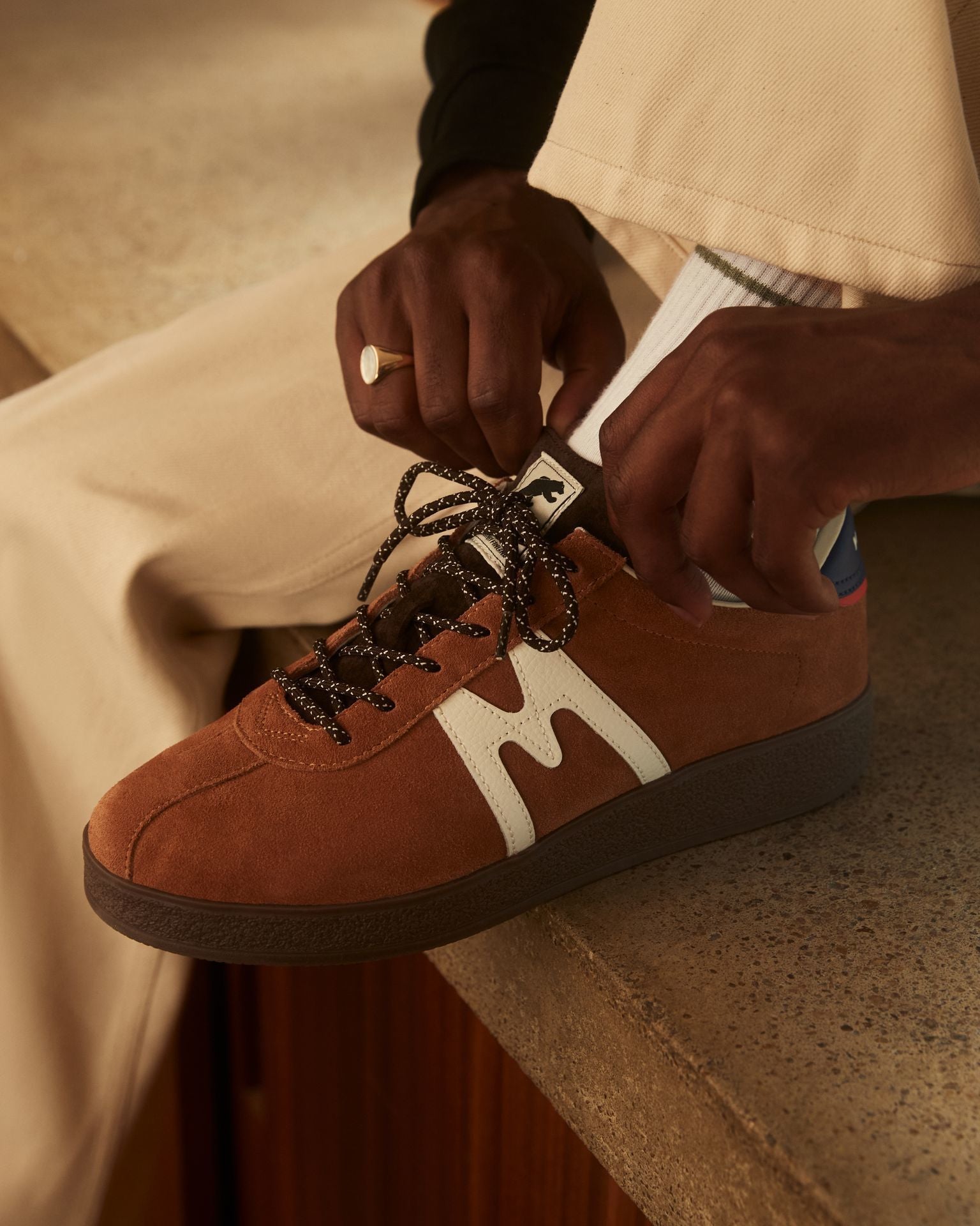 Trampas - brown sugar / bright white – Karhu US