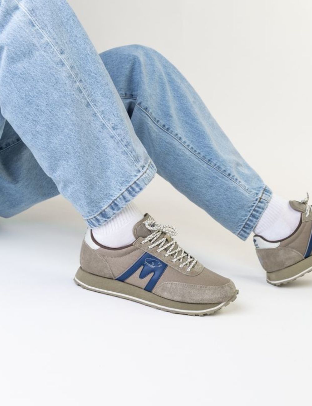 Karhu Albatross Control Vintage Khaki / Blue Opal F820010 sneakers – Karhu US