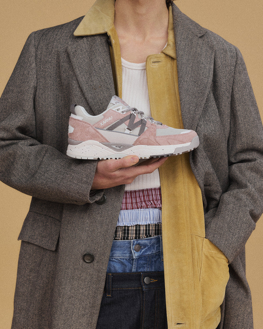 Karhu Fusion XC - Adobe Rose / Dark Gull Gray
