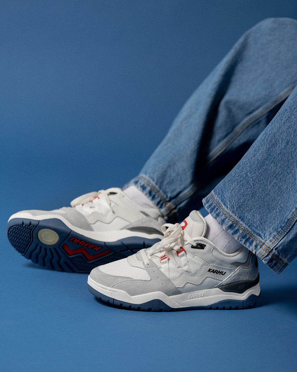 Karhu Fusion XT Dawn Blue / Blanc de Blanc