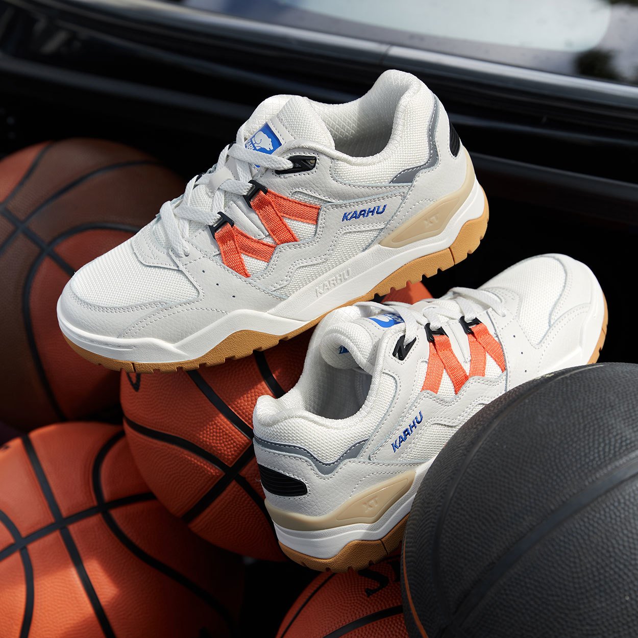 Karhu Fusion XT Blanc de Blanc / Nasturtium - Lifestyle sneakers – Karhu US