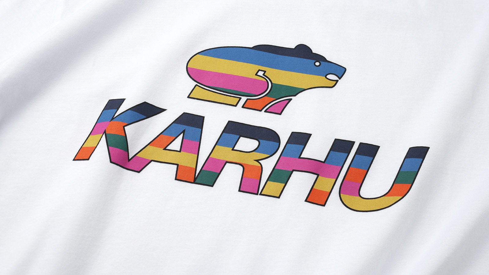 Karhu Team College Big Logo Tshirt White MC OG – Karhu US