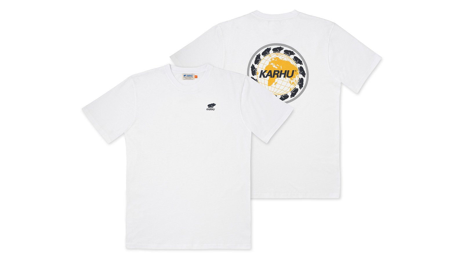 Karhu worldwide t-shirt - white / india ink – Karhu US