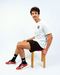sport bear logo t-shirt white / jet black – Karhu US