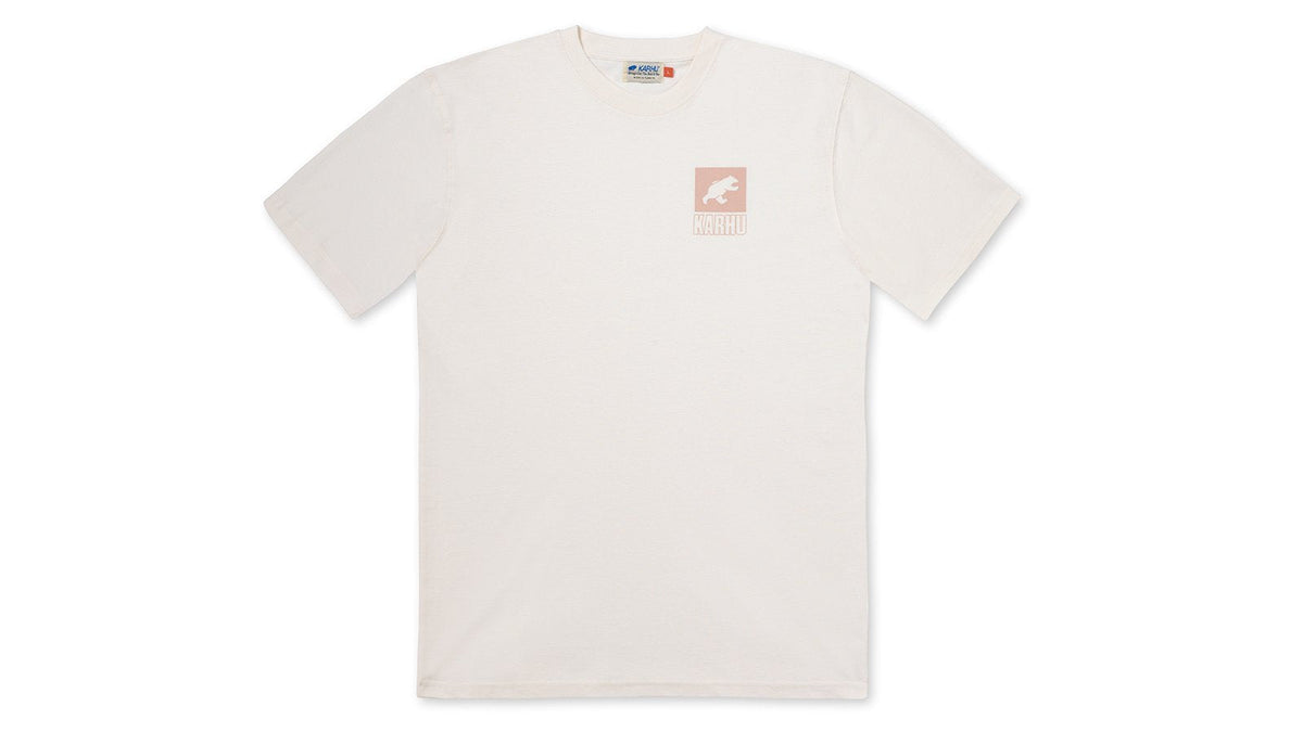 Karhu Sport Bear Logo T-Shirt - Sugar Swizzle / Cameo Rose – Karhu US