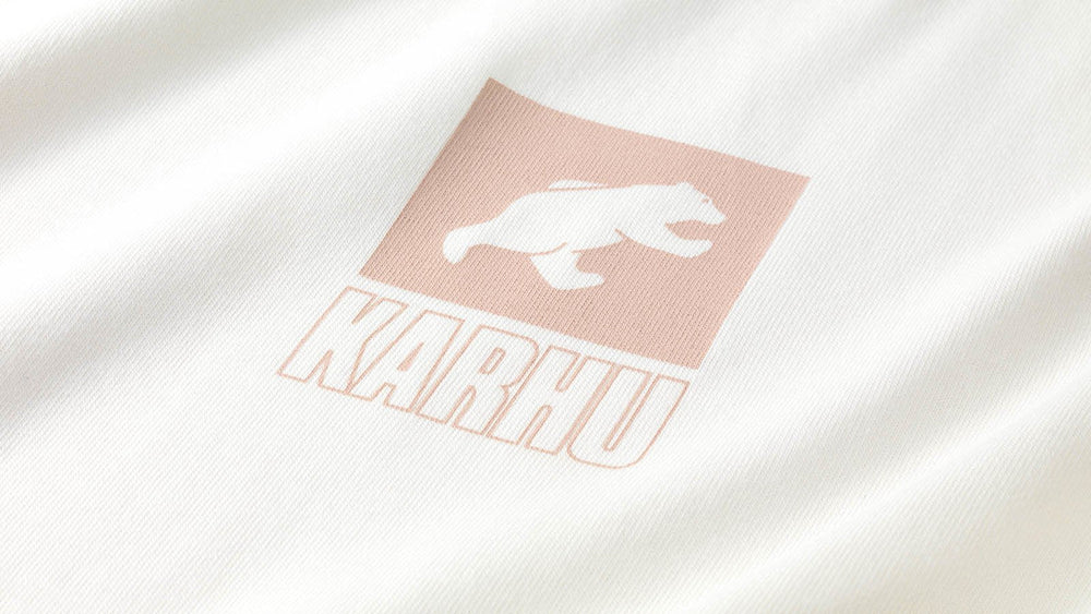 Karhu Sport Bear Logo T-Shirt - Sugar Swizzle / Cameo Rose – Karhu US