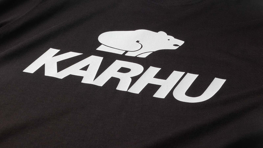 Karhu Classic Logo T-Shirt - Black / White