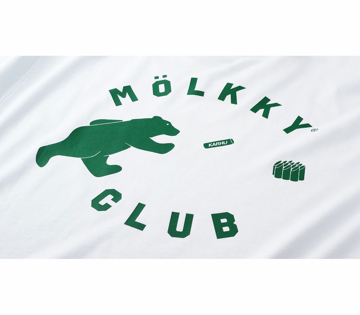 Karhu x Mölkky® Club T-shirt White / Verdant Green – Karhu US