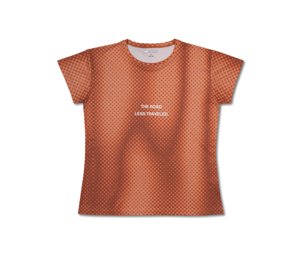 Karhu women's running T-shirt Orange Gradient / White – Karhu US