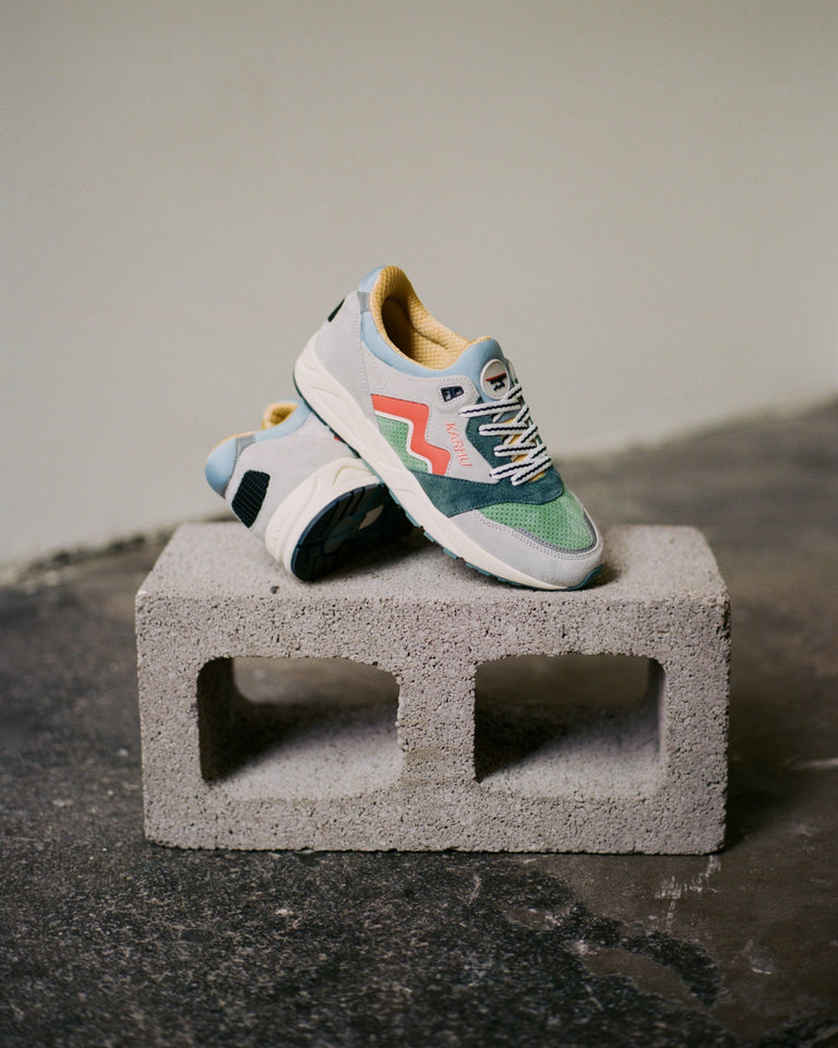 Aria 95 | Men Karhu KARHU Aria 95 Dawn Blue Apricot Brandy