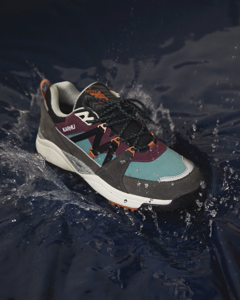 Fusion XC | Men Karhu KARHU Fusion XC Gunmetal / Jet Black Waterproof Sneakers
