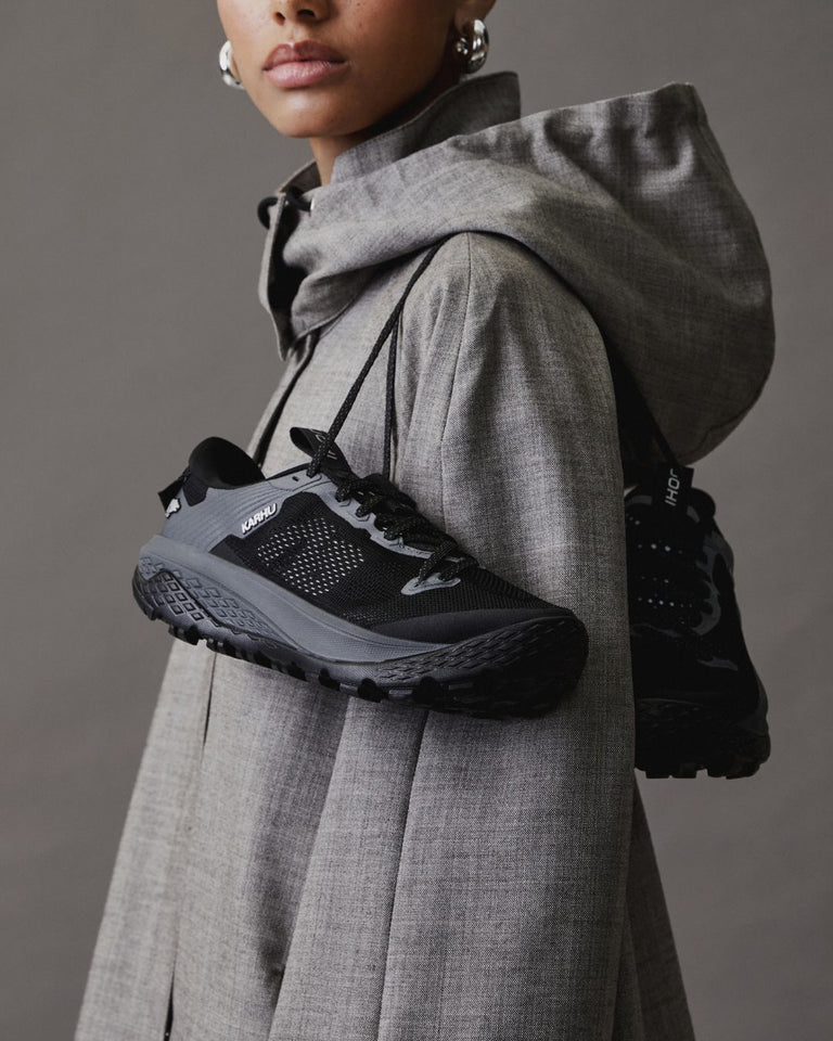 Ikoni Trail | Men Karhu Black Water Resistant KARHU Ikoni Trail Running Shoe