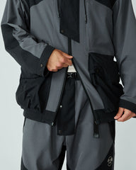 Jackets | Men Karhu Karhu X Norbit Hike Hoodie Jacket "have A Nice Hike" Gray