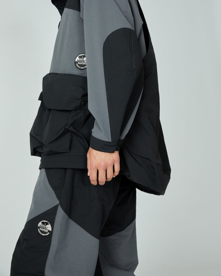 Jackets | Men Karhu Karhu X Norbit Hike Hoodie Jacket "have A Nice Hike" Gray