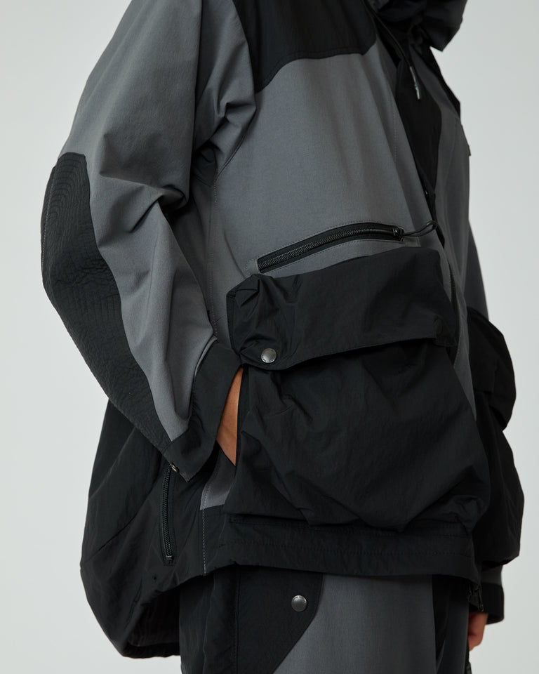 Jackets | Men Karhu Karhu X Norbit Hike Hoodie Jacket "have A Nice Hike" Gray