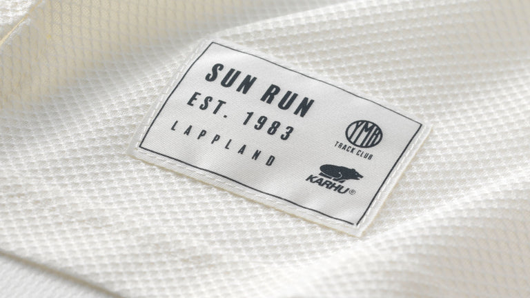 Running Apparel | Women Karhu SUN RUN SINGLET - OFF WHITE/ESTATE BLUE