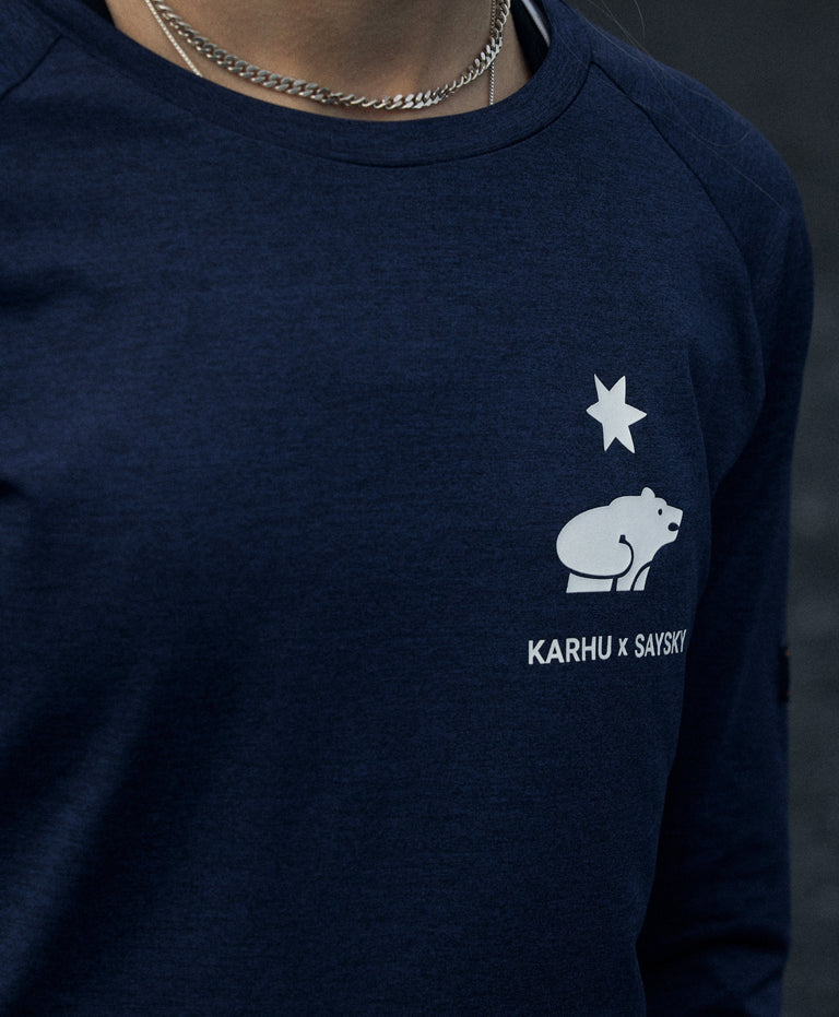 Running Apparel | Women Karhu Women’s KARHU X SAYSKY Pace Long Sleeve Running Shirt