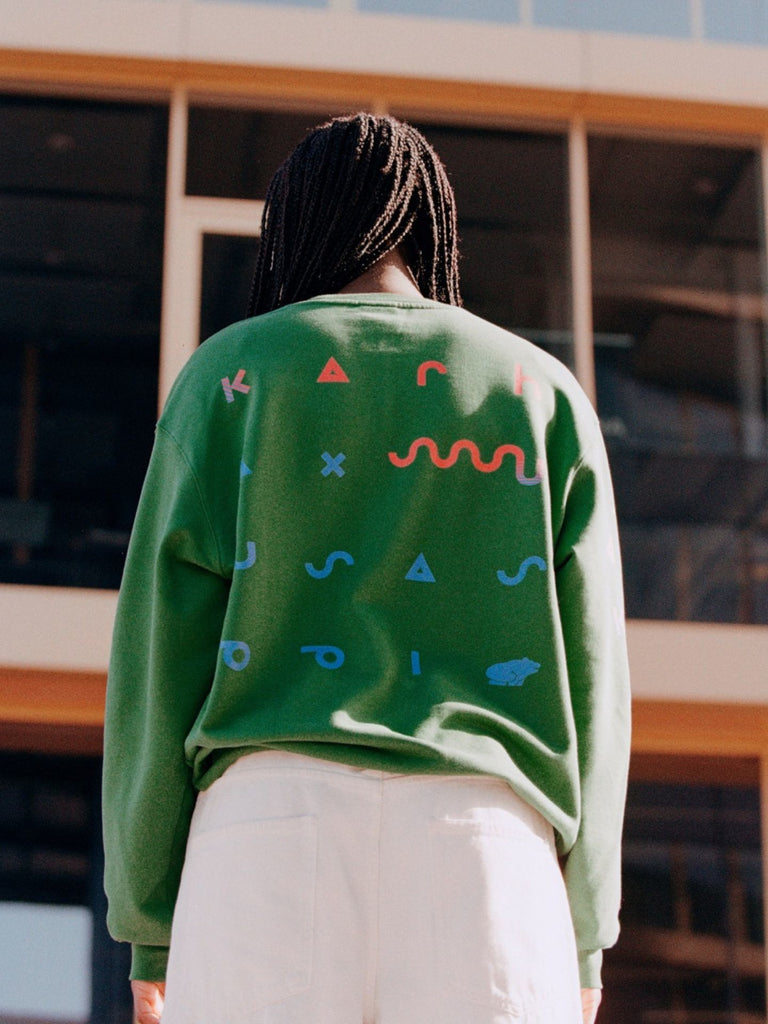 Sweatshirts | Men Karhu Karhu X Sasu Kauppi Ball Symbol Sweatshirt Amazon / Ibi Blue