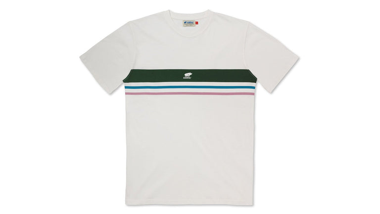 T-Shirts | Men Karhu 77125 T-shirt Bright White / Dark Forest