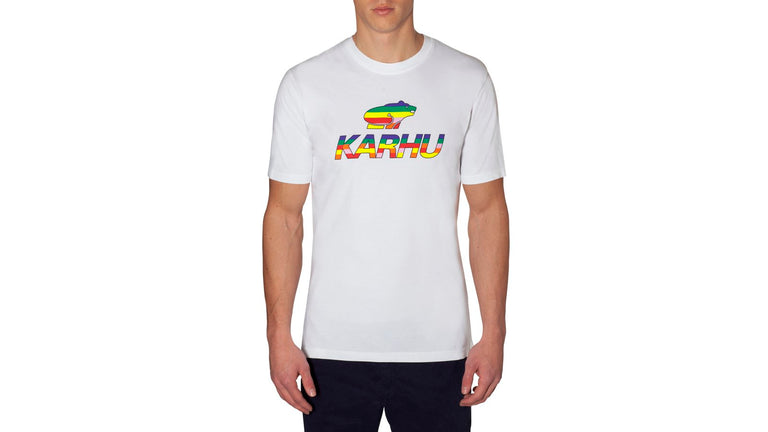 T-Shirts | Men Karhu Team College Tshirt White Multi Colour