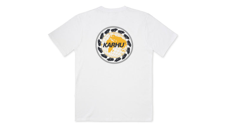 T-Shirts | Men Karhu Worldwide T-shirt - White / India Ink